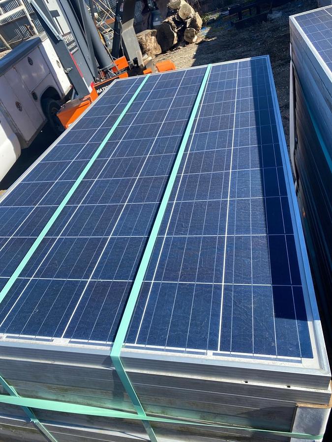 Used Phono Solar PS315P/24T 315 Watt 72 cell solar panels.