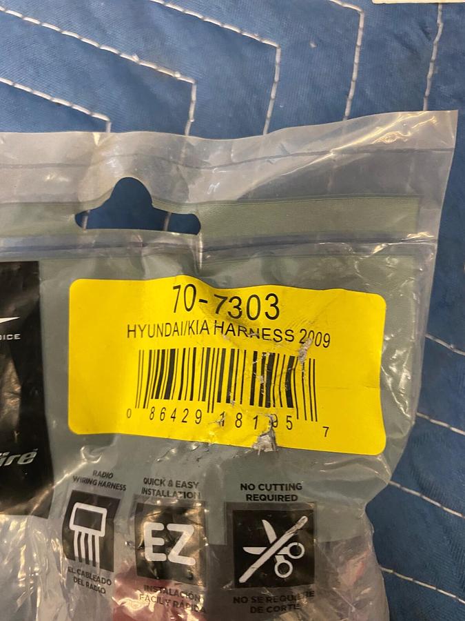 Used Metra 70-1003 1995 - 2003 FITS KIA RADIO WIRING HARNESS