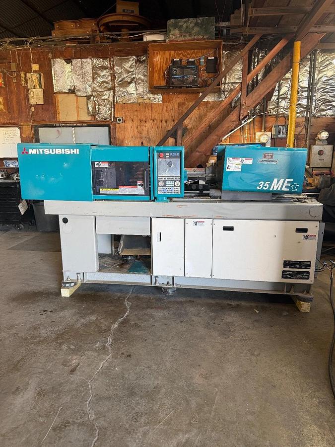 Used Mitsubishi 35MET ALL Electric Plastic Injection Molding Machine 35 ton