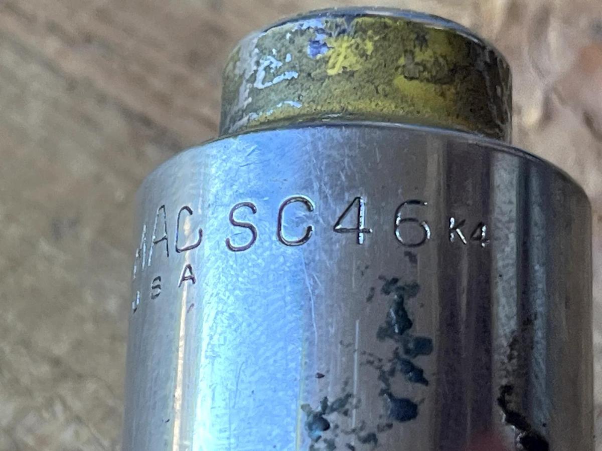 Used Mac Tools 3/8 Drive Oil Pressure Sender Socket SC46