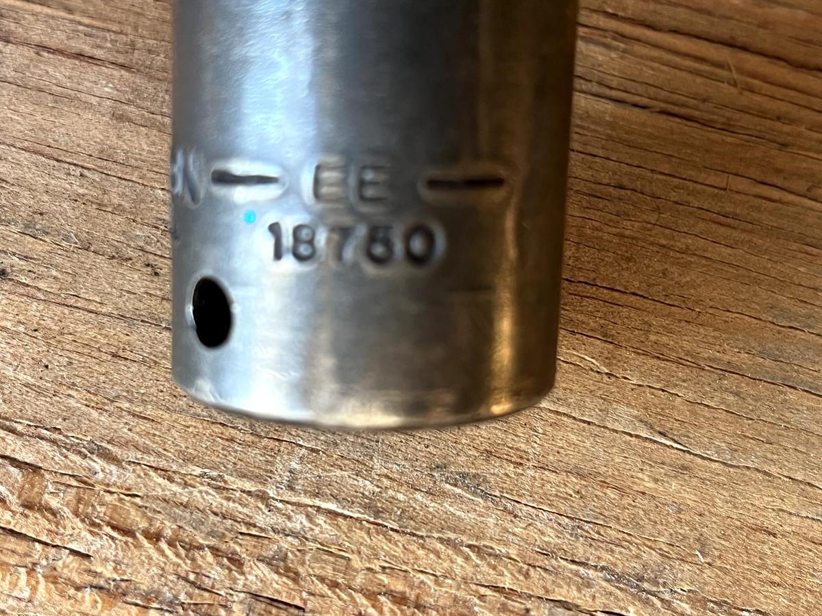 Used Vintage Craftsman 1/2" Drive Impact 7/8”Socket EE 18750 USA