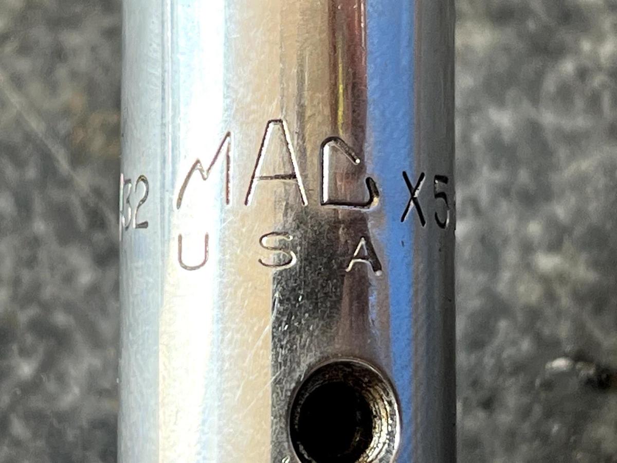 Used Mac Tool X56DS 5/32" Hex/Allen Bit Chrome Socket Driver 3/8" Drive SAE