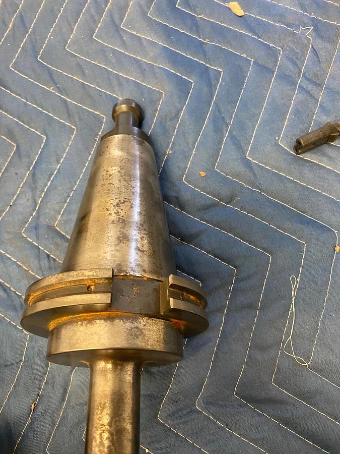 Used Spin Tru C50-37EM4 CAT50 3/8" End Mill Holder 2.5" Projection