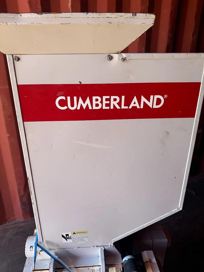 Used Cumberland Model S200 Granulator 2H.P. Granulator