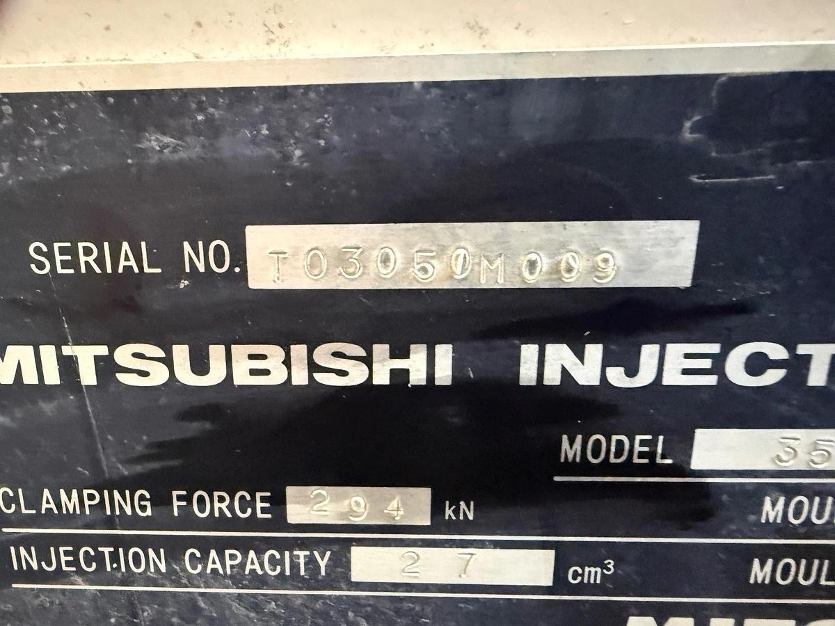 Used Mitsubishi 35MET ALL Electric Plastic Injection Molding Machine 35 ton