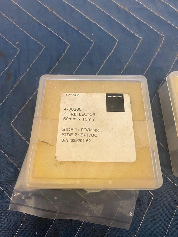 Used Bystronic 4-00200 60mm x 10mm CU Reflector PO/MMR SPT/UC