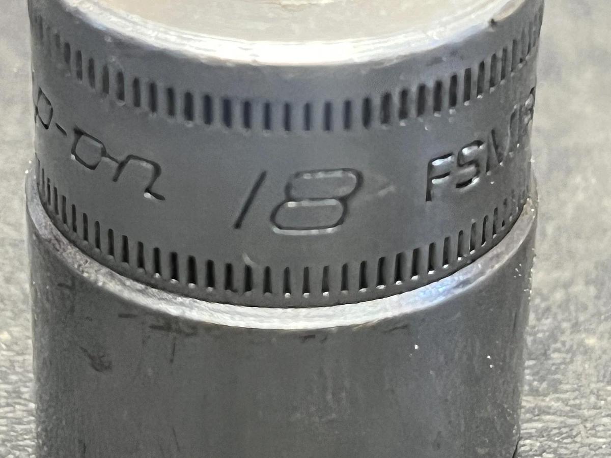 Used Snap-on Tools FSM181 3/8" Drive 18mm 6 Point Metric Socket