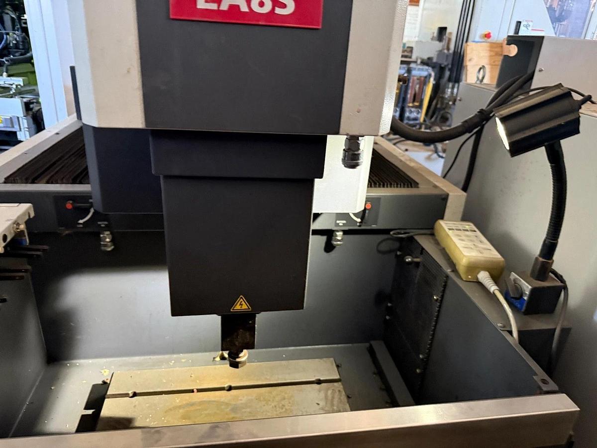 Used Mitsubishi EDM. EA8SM EDM, 2018, 4/7 SHUTTLE ATC, SYSTEM 3R, C-AXIS RAM-TYPE