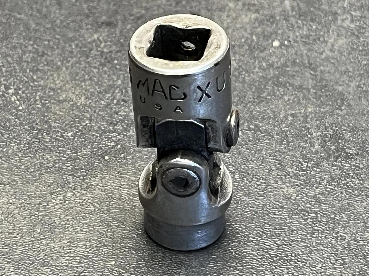 Used Mac Tools XU146  7/16in. 3/8" Drive  6PT Swivel Shallow Chrome Socket  7/16"