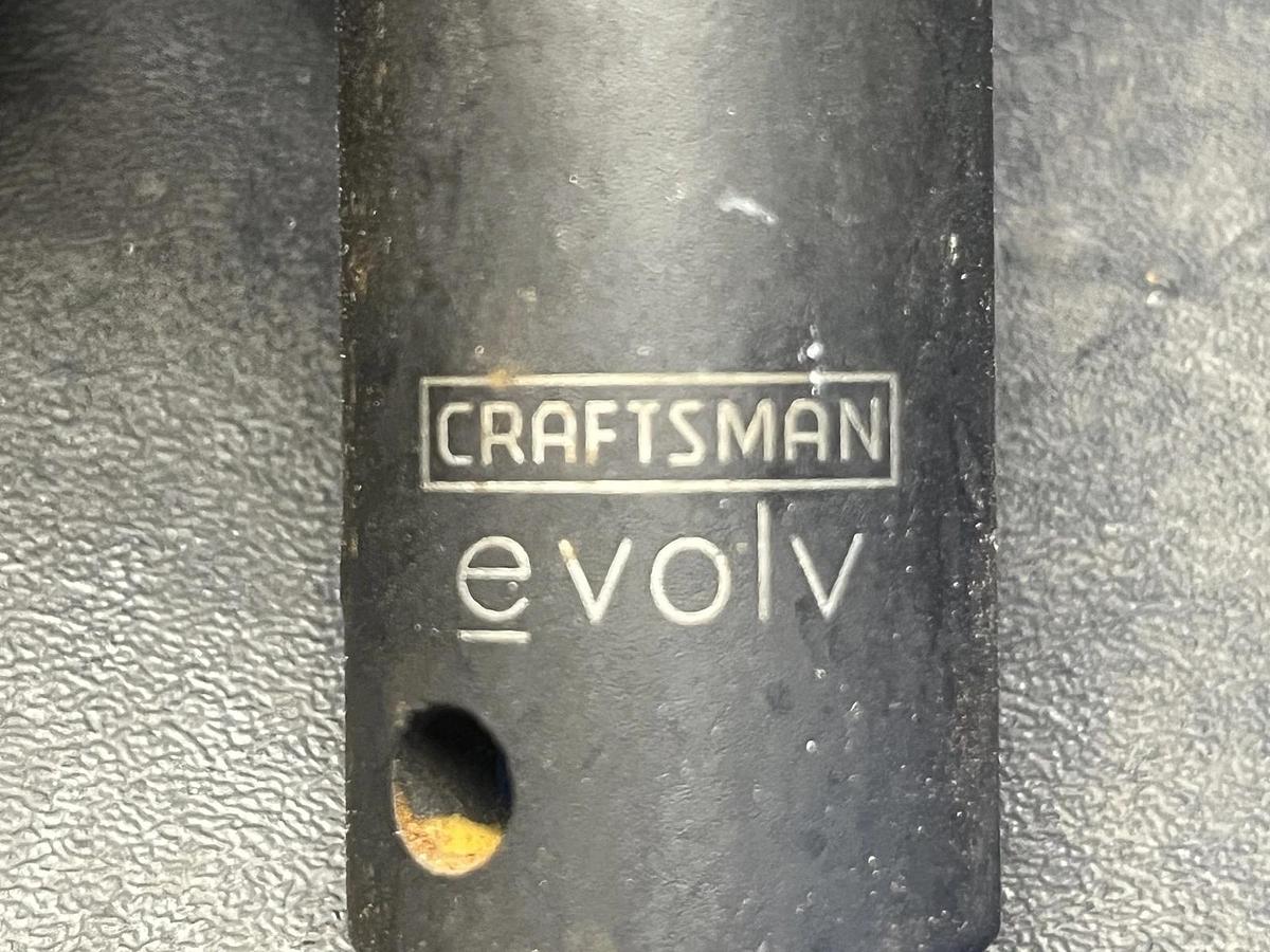 Used Craftsman 12mm 6 Point Deep Socket 1/2” Drive 31453 Evolve Series