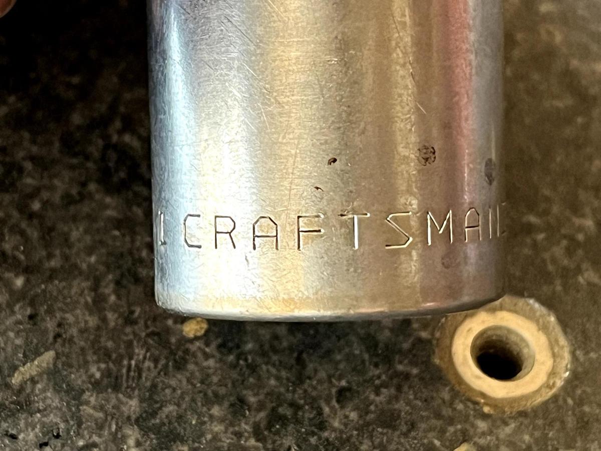 Used Craftsman 1" Socket 12pt Point 1/2" Drive V Series