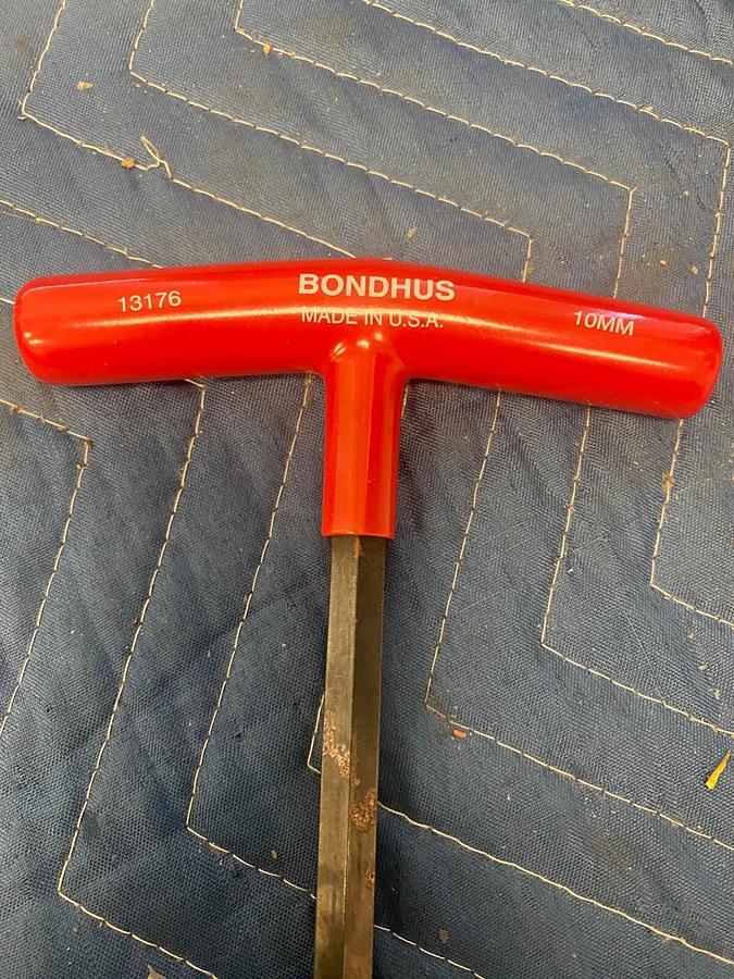 Used BONDUS 3772 BALL TIP 10MM T handle