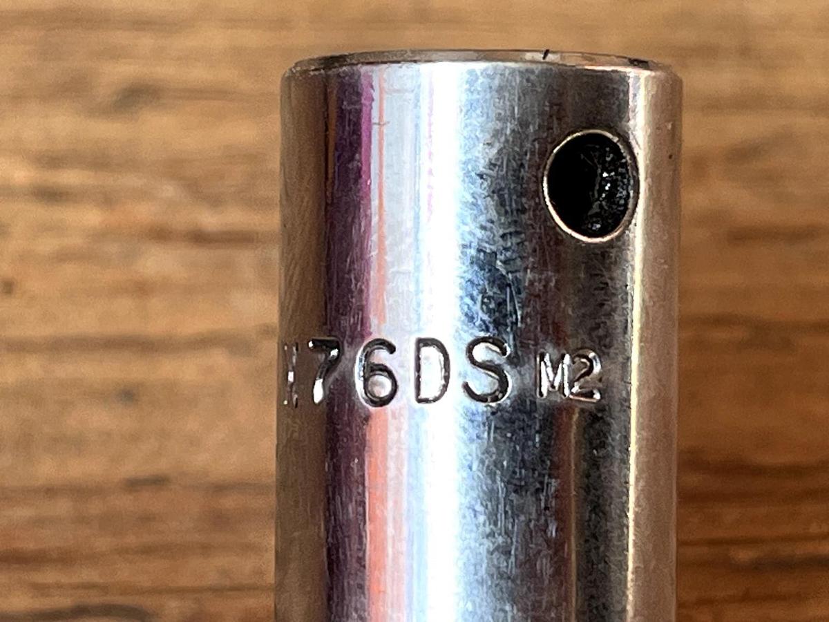 Used MAC Tools USA ~ 3/8" Drive X76DS Chrome Hex Bit Socket Driver