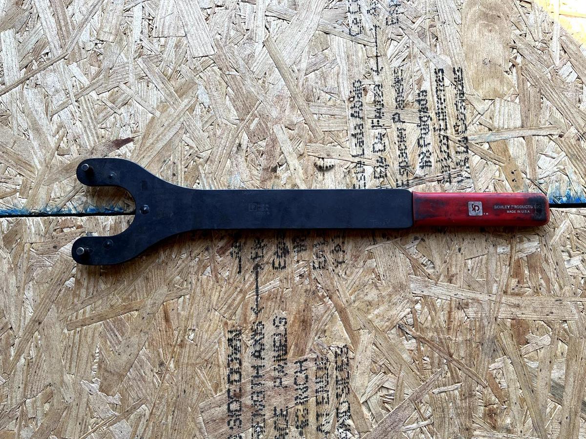 Used Schley 99800 CHRYSLER•GM LATE MODEL GAS ENGINE FAN CLUTCH WRENCH Made in USA
