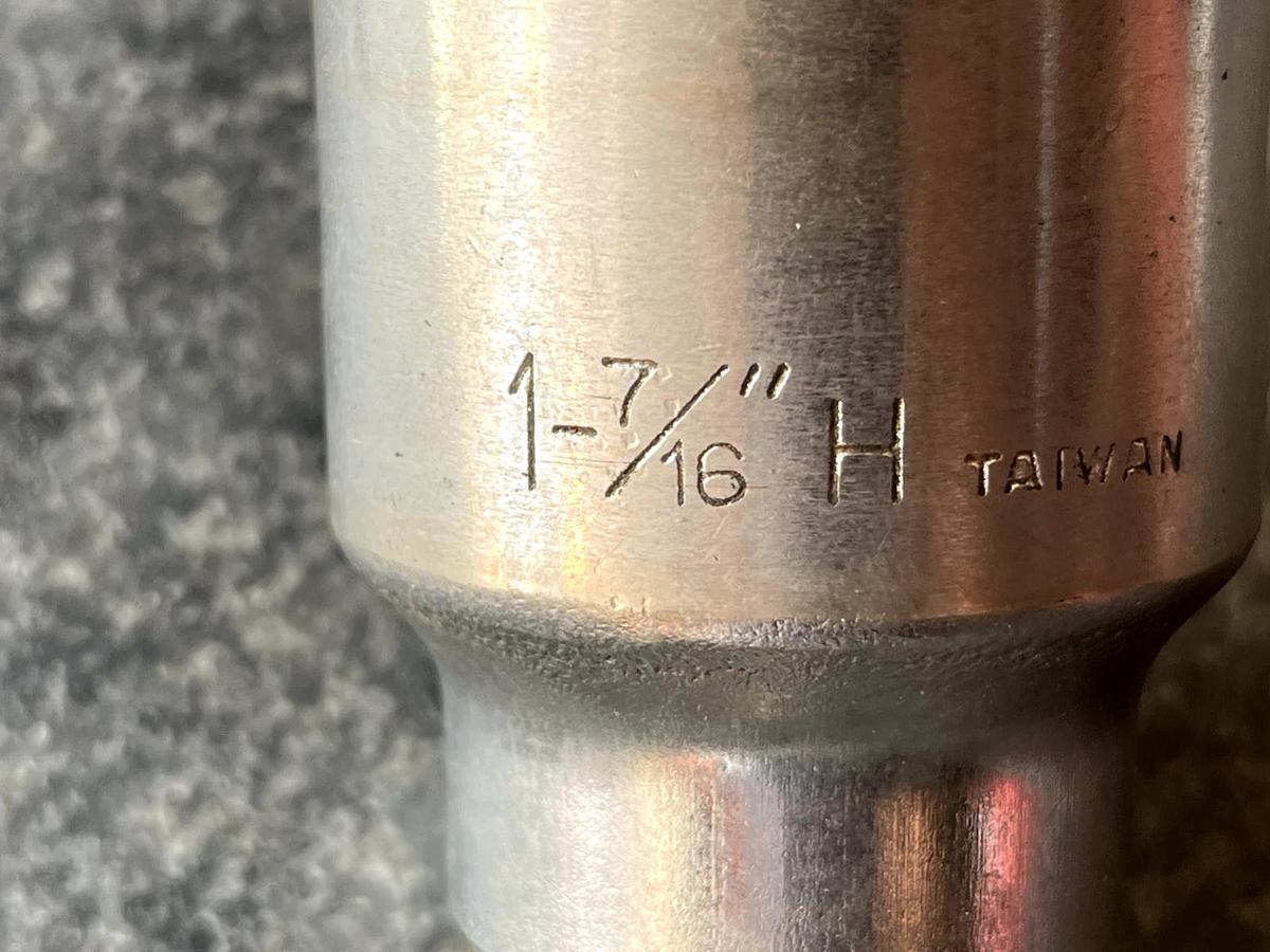 Used 1-7/16 in. 12 Point Socket