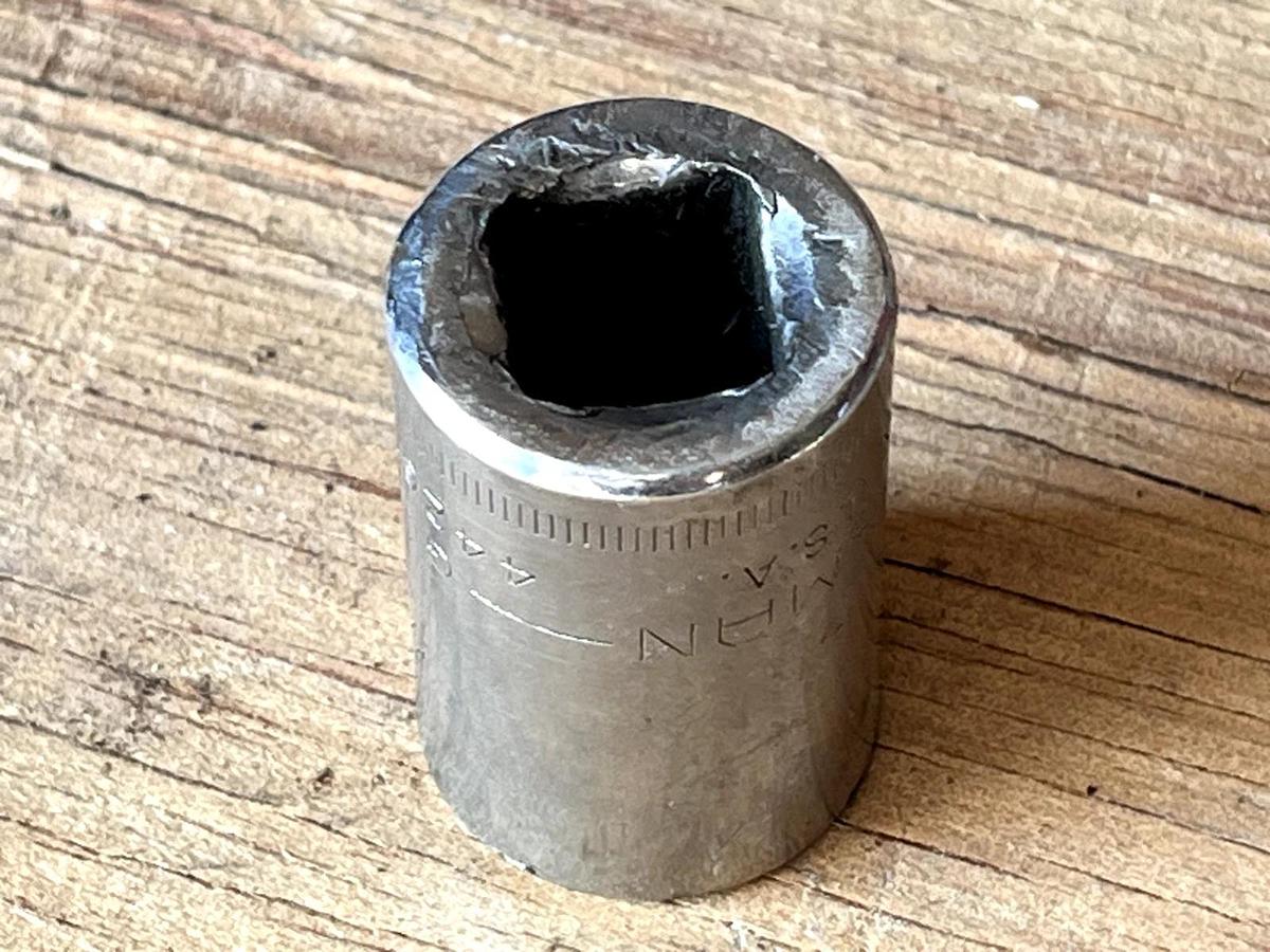 Used NEW Craftsman 18mm 1/2" Drive Metric 12 Point Socket - 44267