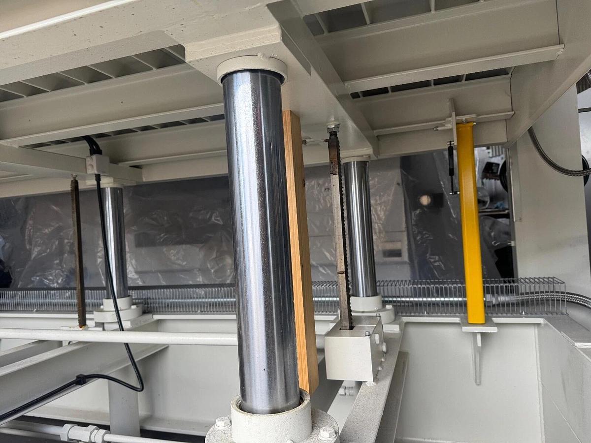 NEW 120 TON HEATED PLATTEN HYDRAULIC PRESS SERGIANI GS-6-120