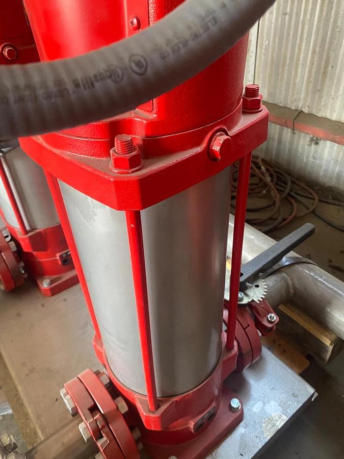 Used Armstrong Vertical Multistage Water Pump VMS 4700