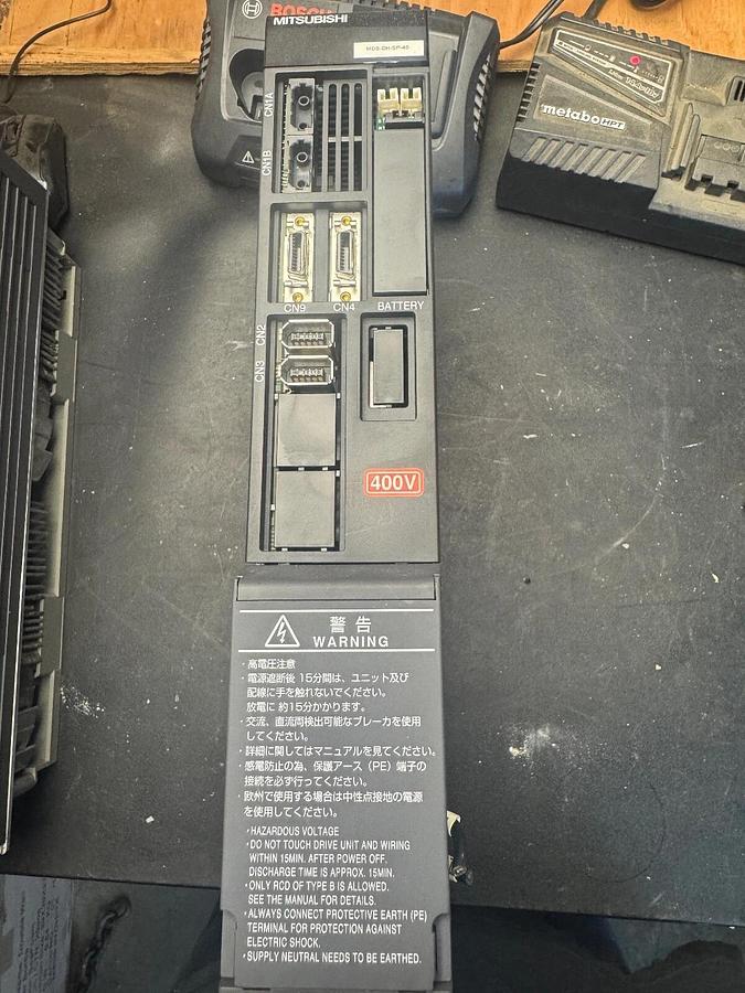 Used Mitsubishi Spindle Drive Unit - MDS-DH-SP-40 S/N: J3A7UG6X112