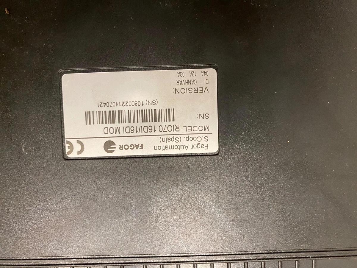 Used 1PCS FAGOR  RIO70 POWER SUPPLY 16DI 16DO IO