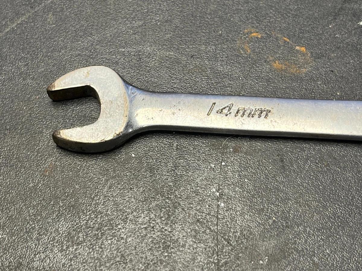 Used Snap On Tools OEXM14OB 14 MM USA Combination Wrench