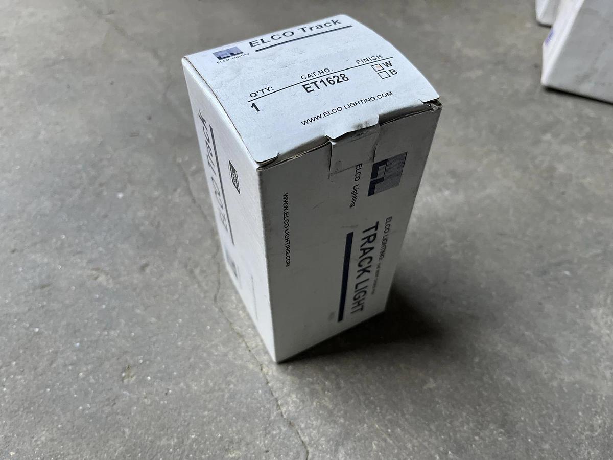 Used Elco ET1628W Garda 5" High Track Head for H-Track Systems - White