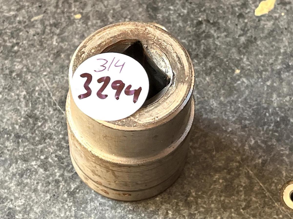 Used 1-5/16” Chrome 3/4" Drive Socket CR-V