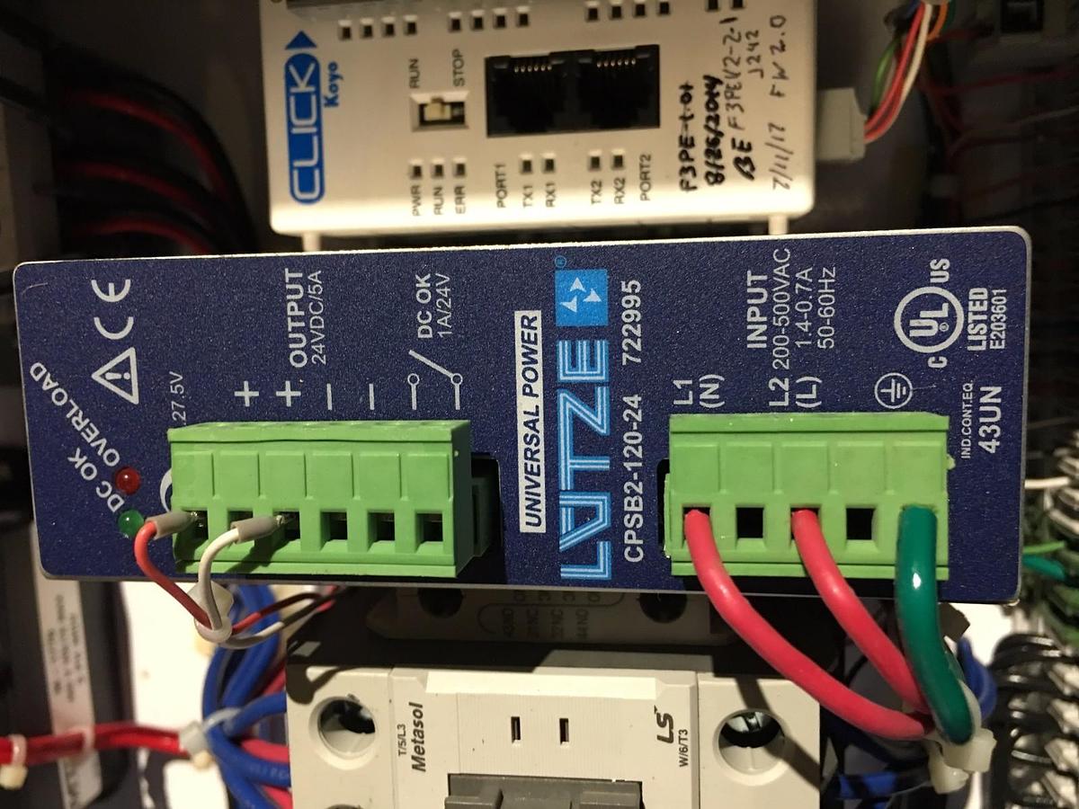 Used LUTZE CPSB2-120-24  722995