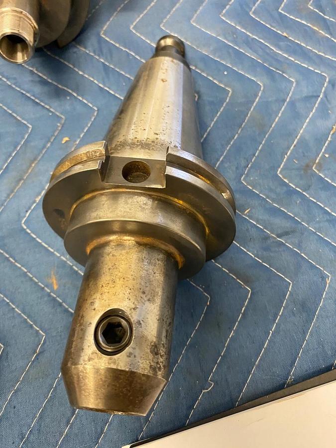 Used SPIN TRU BALANCED ENDMILL TOOLHOLDER w/ CAT50 SHANK - #C50-63EM400-KB