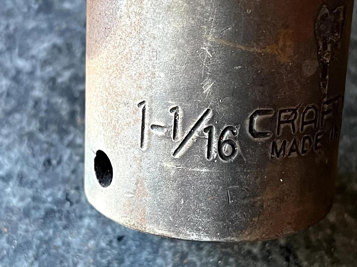 Used Craftsman 1-1/16" 6 point 18754