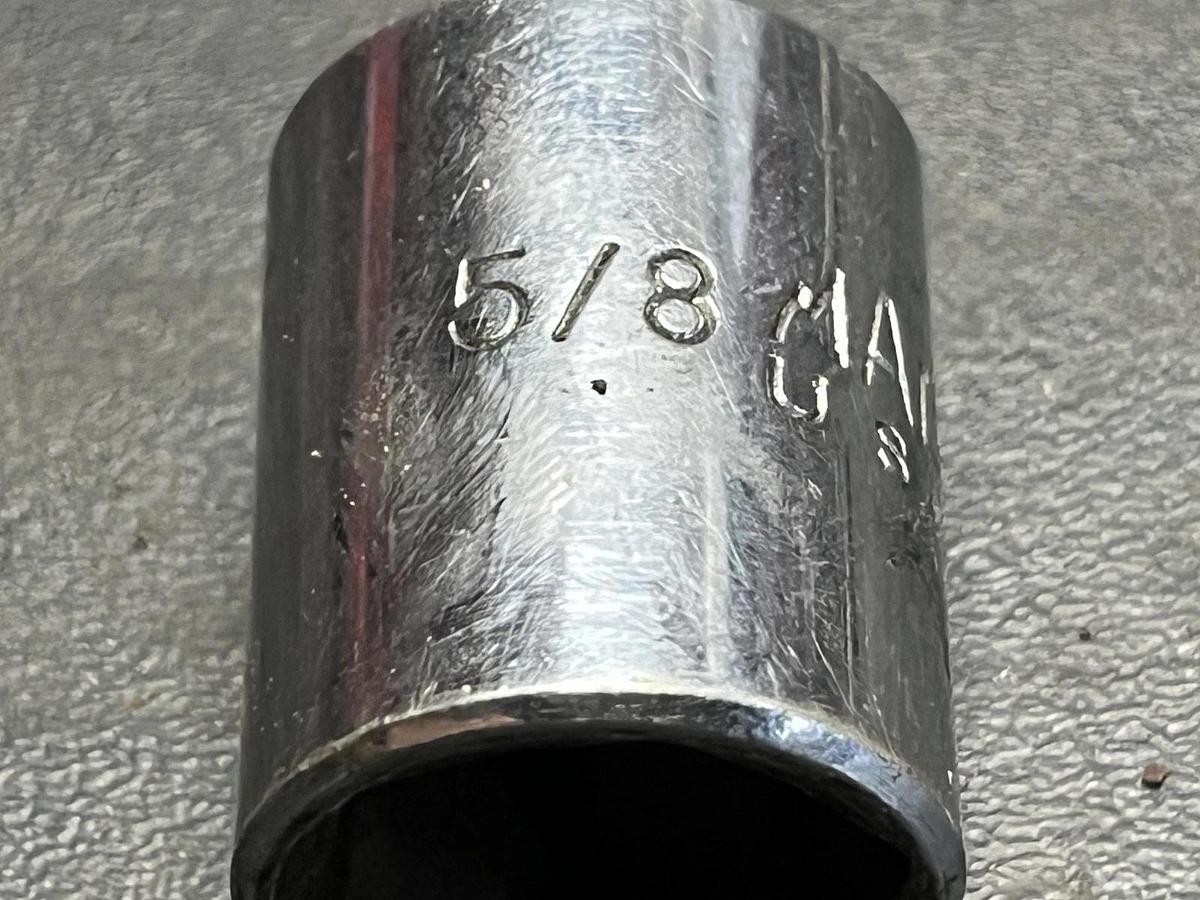 Used Brand New Mac Tools X206R 5/8 Short 3/8 Drive Chrome 6 Point Socket