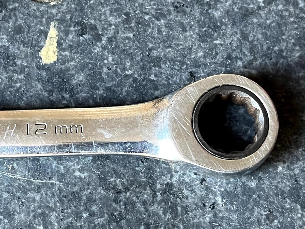 Used GEARWRENCH RATCHETING WRENCH 12 Point METRIC 12 MM