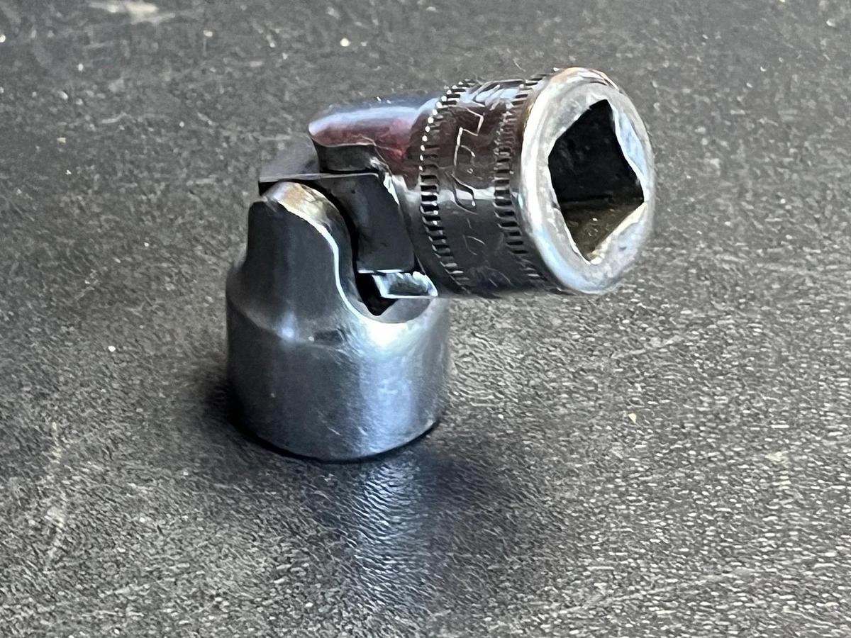 Used Snap On Tools FSUM14A 3/8” Dr 6 Pt Metric 14mm Flank Dr Shallow Universal Socket