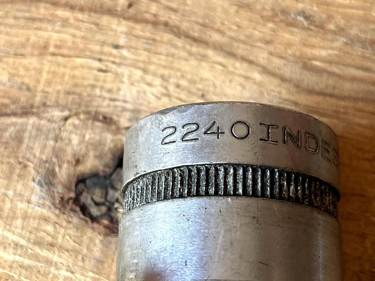 Used INDESTRO 1-1/4” SOCKET 3/4” DRIVE 2240 12 POINT