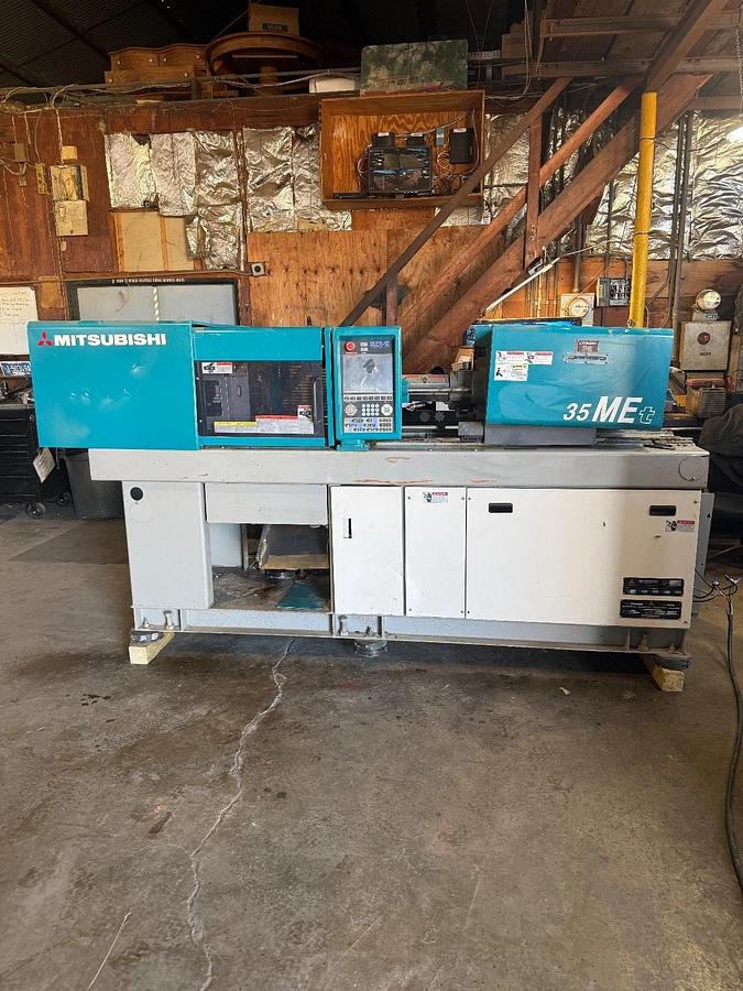 Used Mitsubishi 35MET ALL Electric Plastic Injection Molding Machine 35 ton
