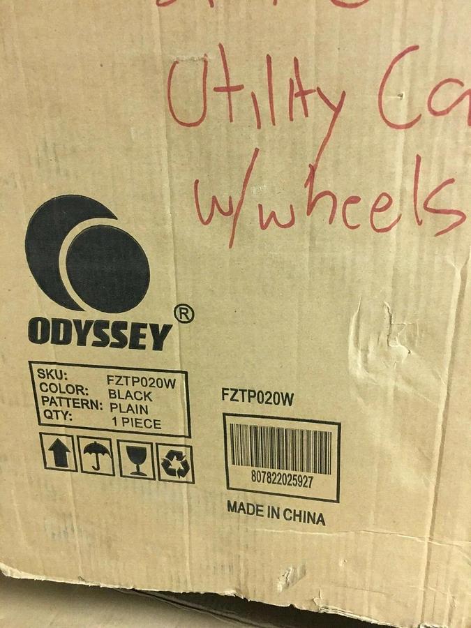 Used Odyssey FZTP020W Flight Ready Truck Pack Utility Touring Case