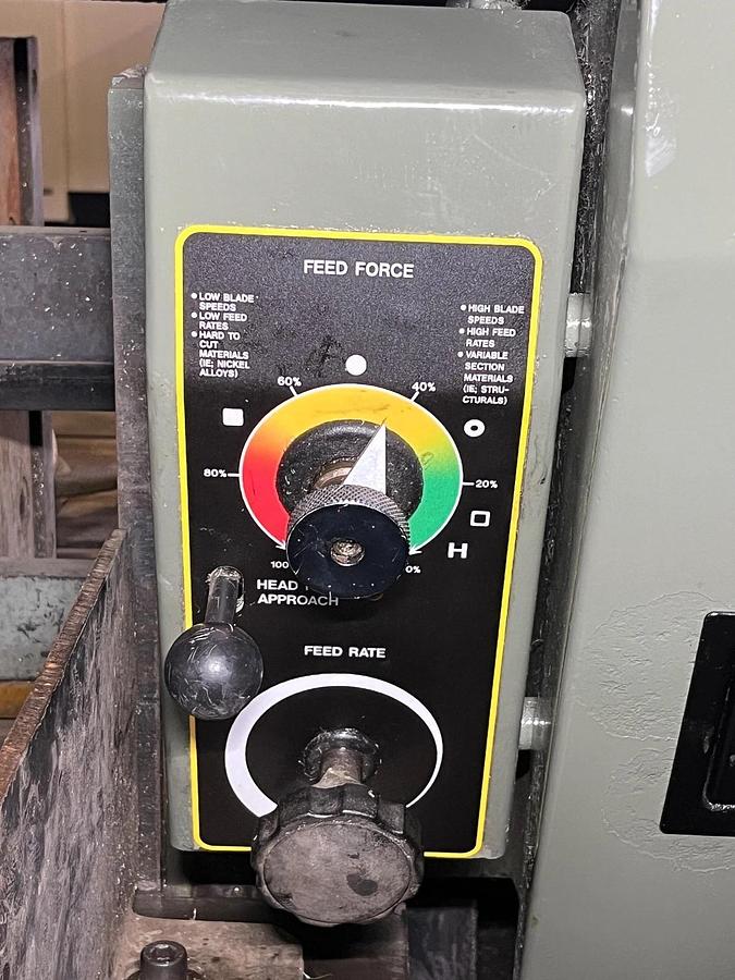 Used 14" X 14" HYD MECH H-14 HORIZONTAL BANDSAW: