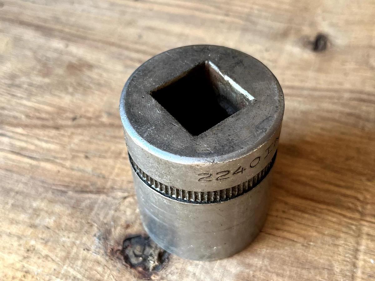 Used INDESTRO 1-1/4” SOCKET 3/4” DRIVE 2240 12 POINT