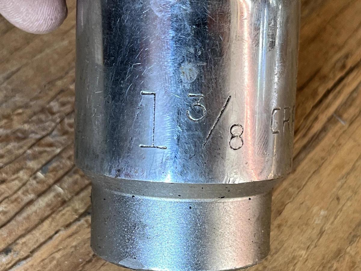 Used Craftsman 47779 3/4" Drive 1 3/8" Socket USA V Series Shallow 12 Point Chrome