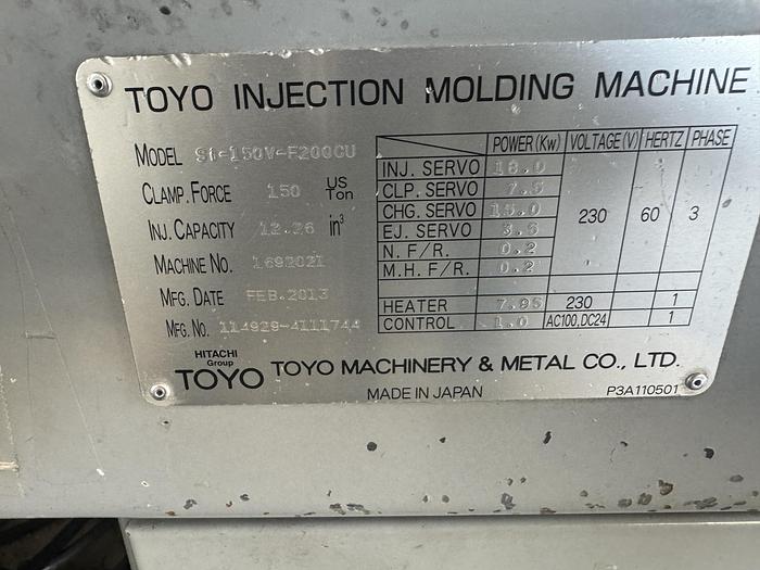 Used 2013 Toyo Si-150v-F200CU