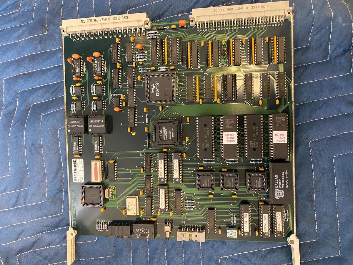 Used Bystronic CPU386SX 700256 CPU Circuit Board E0751-5-C