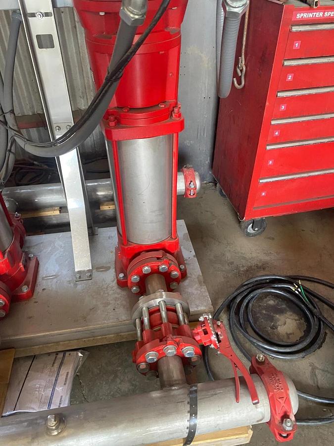 Used Armstrong Vertical Multistage Water Pump VMS 4700