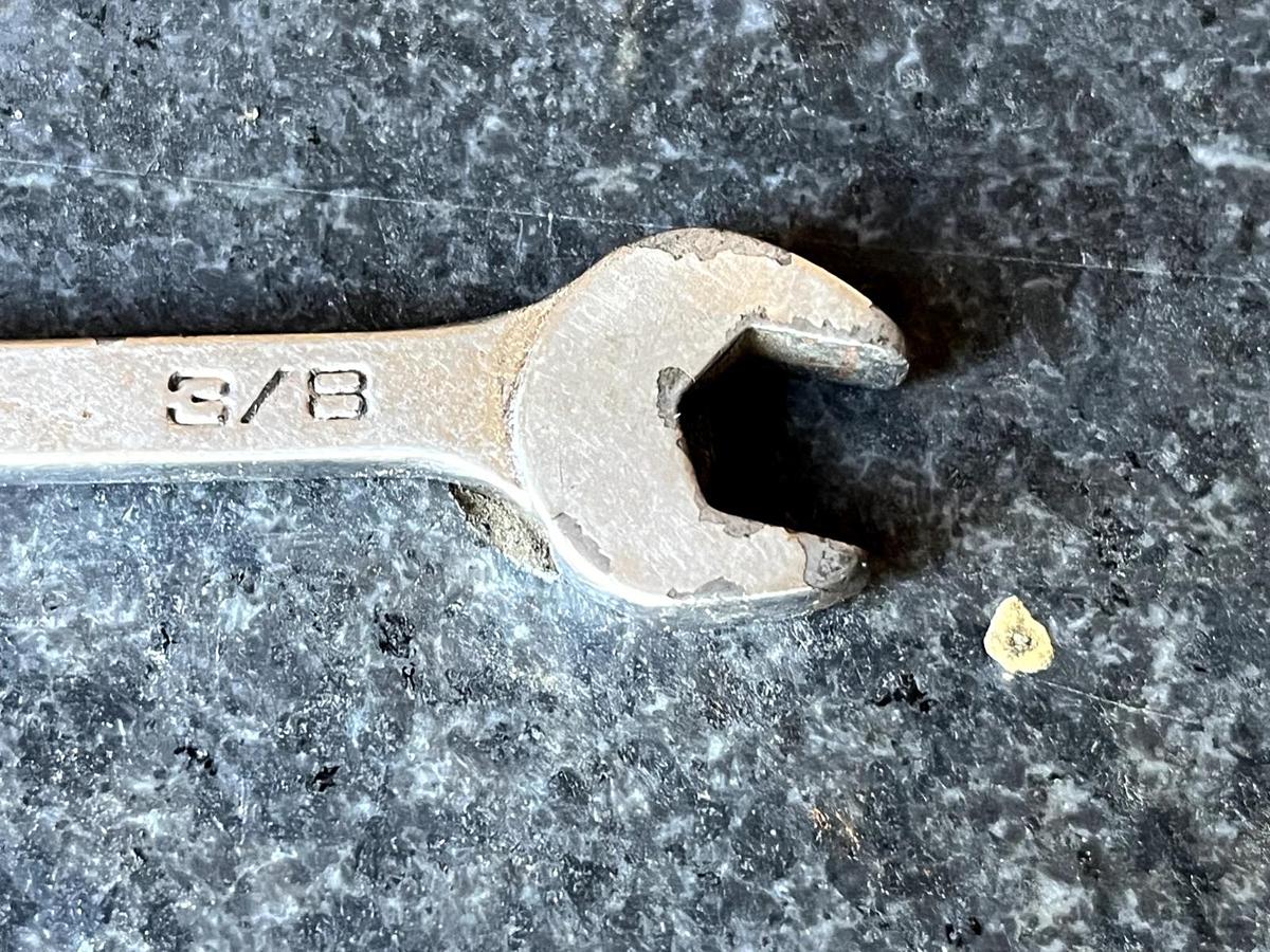 Used MATCO Tools USA WCH122, 3/8" COMBINATION WRENCH, 4.7" Long, 12Pt.