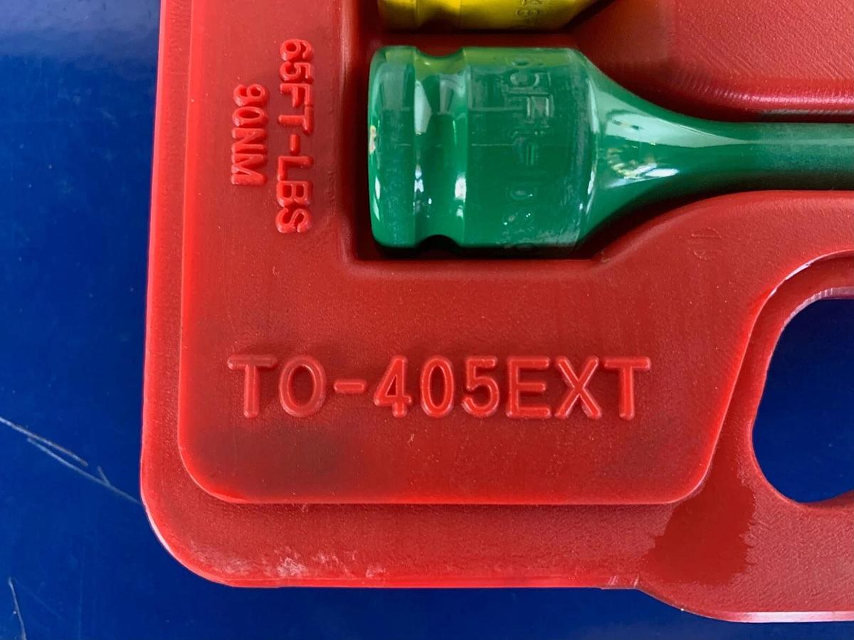 Used Genius Tools 10 Piece 1/2" Drive, Lug Nut Torque Sticks, Extension Bars Set