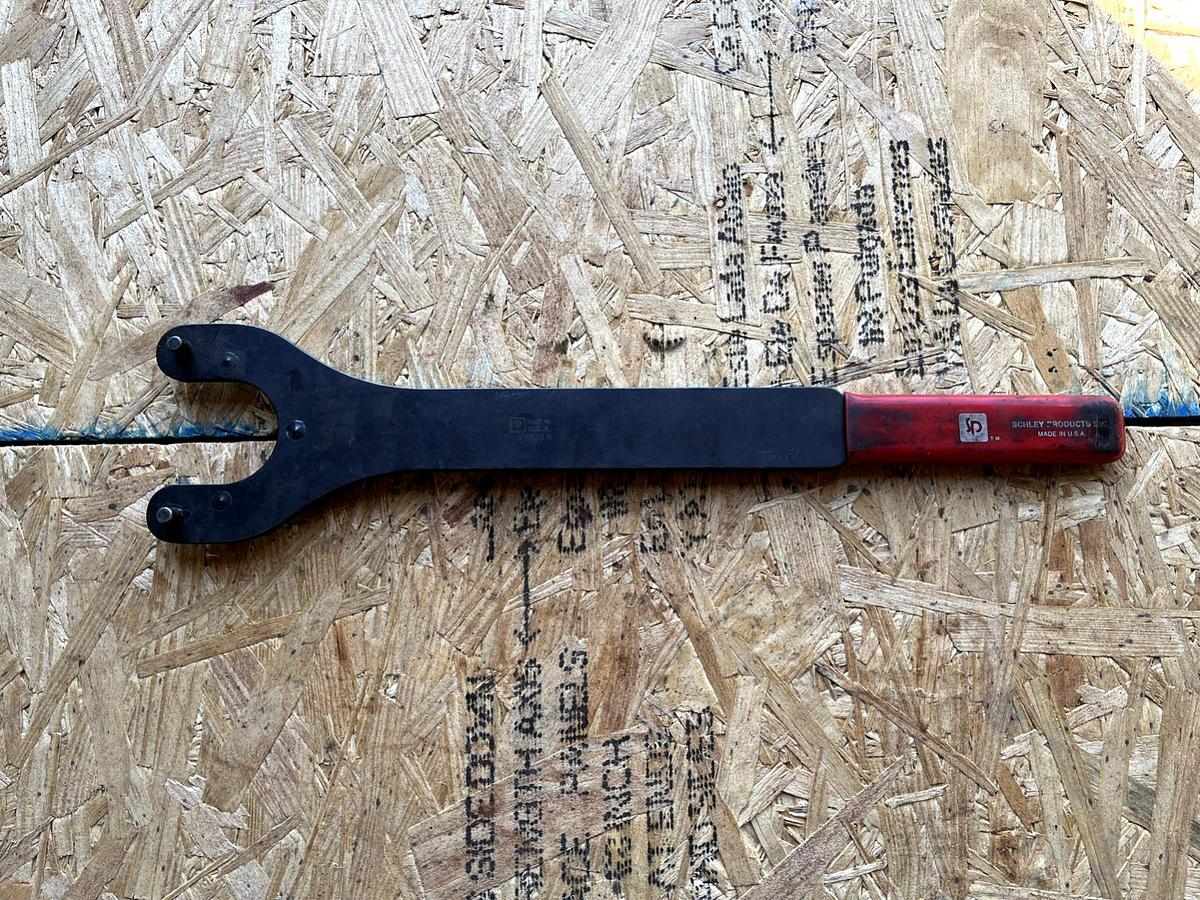 Used Schley 99800 CHRYSLER•GM LATE MODEL GAS ENGINE FAN CLUTCH WRENCH Made in USA