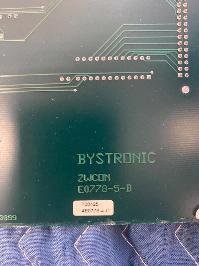 Used Bystronic Laser 701700 / BYSTRONIC 4E-0778-5-B ZWBCON BOARD 700425 PCB
