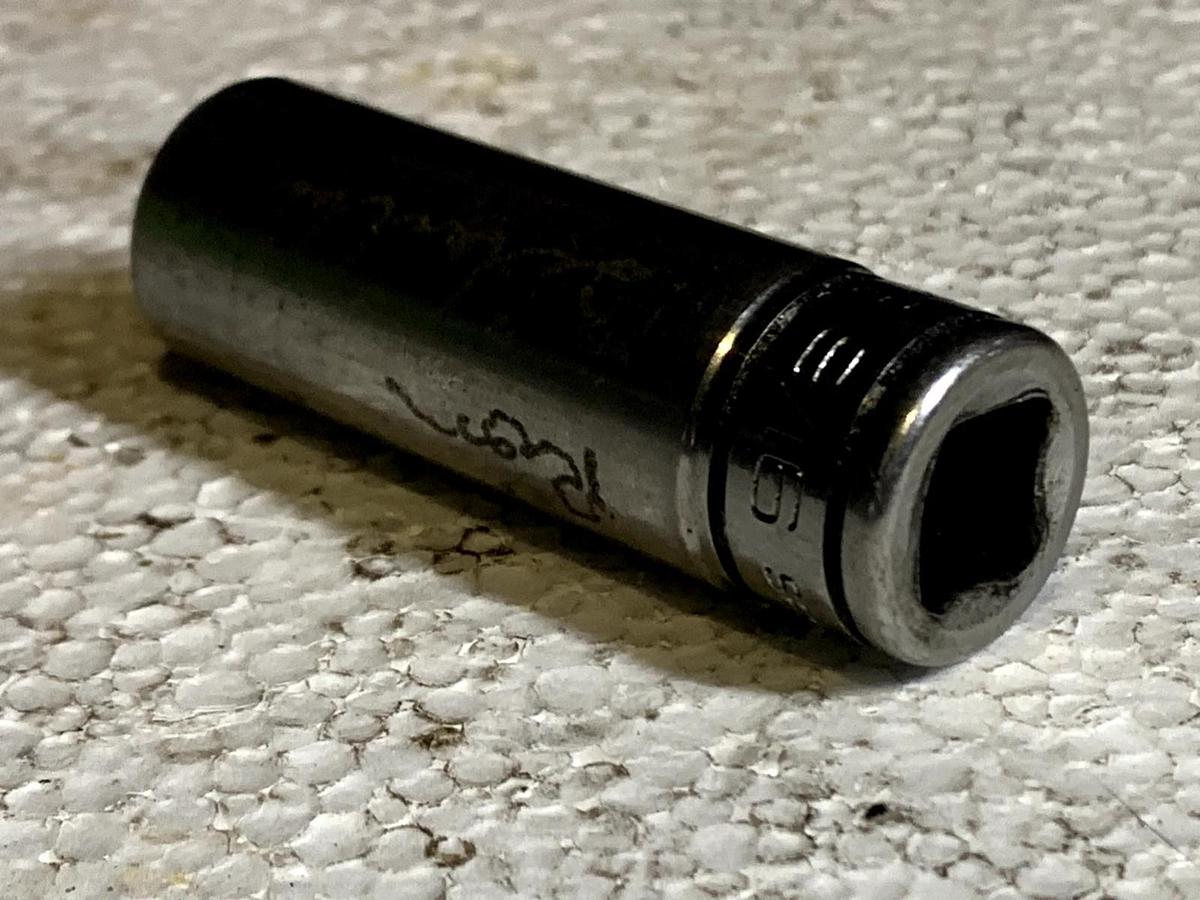 Used Snap-On 6-Point Deep Socket 3/8" Drive x 9/16" SFS181