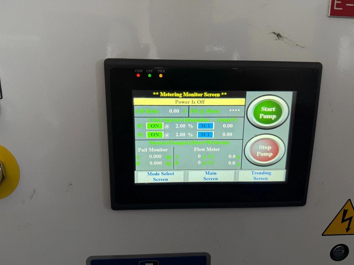 Used Fluid Automation M4-55MLR Meter-Mix Dispense System - 120V - Powers Up as Shown