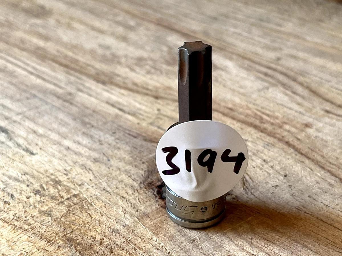 Used Snap-on3/8" Drive TORX T50 Standard Bit Socket Driver FTX50E