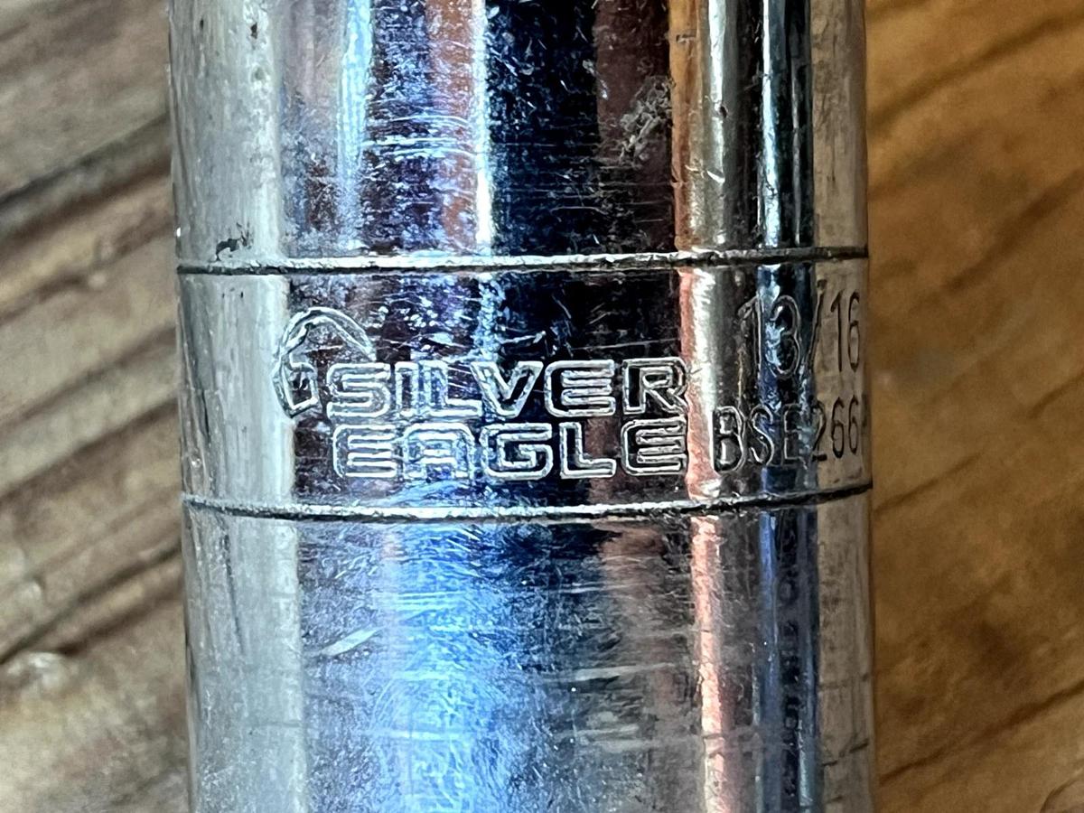 Used Silver Eagle by Matco 3/8" Dr BSE266P 13/16" Spark Plug Socket